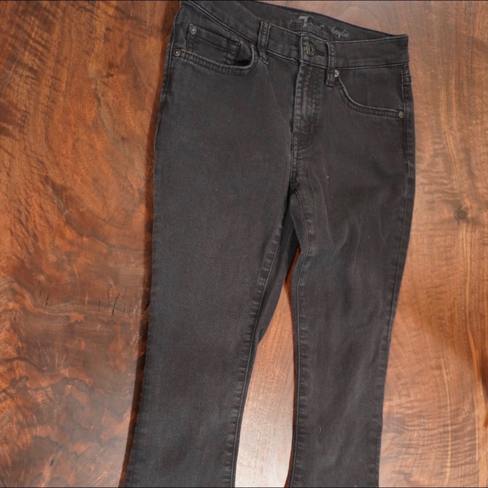 7 for all mankind girls bootcut skinny jeans - Picture 1 of 4